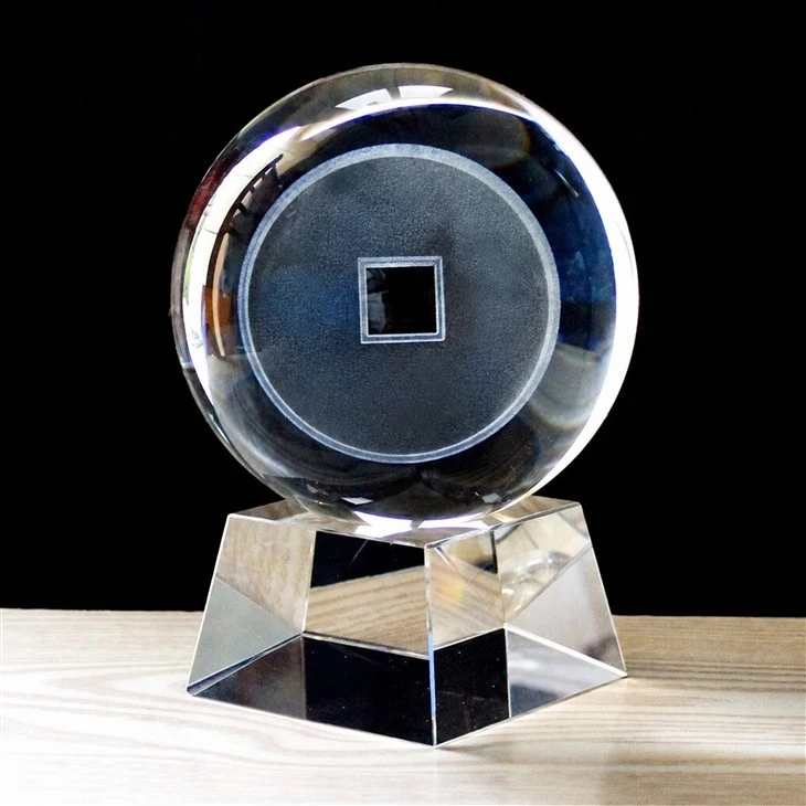 3D Inner Laser Engraving Crystal Ball