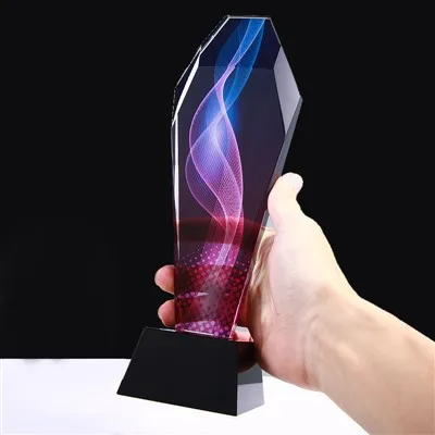 Advanced Colorful Crystal Craft Trophy