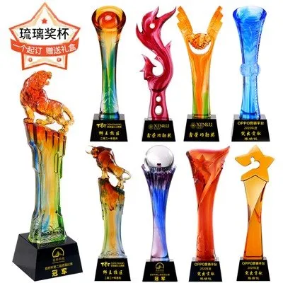 K9 Color High End Crystal Award