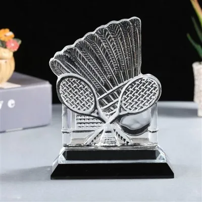 Sports Crystal Trophy